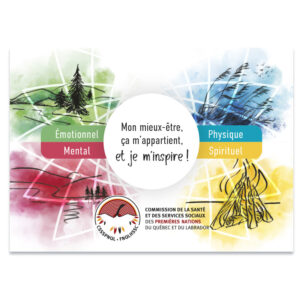 Mon mieux-être, ça m'appartient, et je m'inspire ! 60 cartes inspirantes pour souligner la journée du mieux-être des Premières Nations