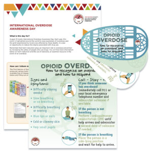 Awareness material about opioids