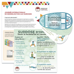 Outils de sensibilisation à la surdose d'opioïdes