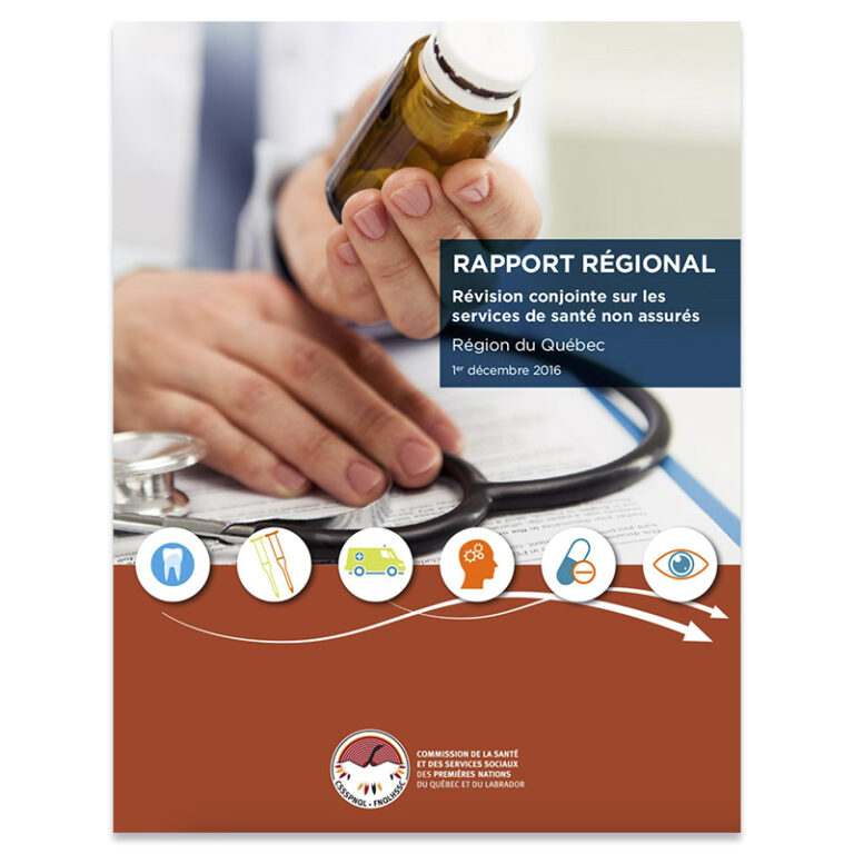 Rapport régional - Révision conjointe sur les services de santé non assurés