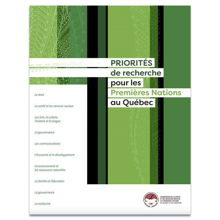 Priorités de recherche pour les Premières Nations au Québec